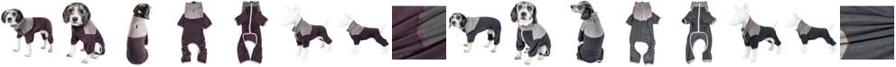 Pet Life Active 'Embarker' Performance Two Toned Full Body Warm Up
